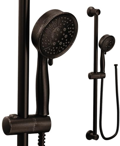 Moen 3667EPORB Handbrause mit 69 langem Schlauch mit 76,2 cm Gleitstange, ölgerieben, Bronze