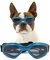 Namsan stilvolles und Fun Tier/Hundewelpen UV-Schutzbrillen Sonnenbrille Wasserdichten Schutz Sun-Brille Fuer Hunde-Blau