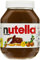 Nutella Haselnuss-Schokoladen-Kakaopaste Original Family Jar / 825 g Glas