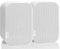 Artsound UNI40, Ensemble de 2 Enceintes passives, Enceinte HiFi 2 Voies, 20-100 Watts, Support Mural avec Articulation à rotule, Convient pour Les Grands espaces tels Que Cuisine, café, Magasin,