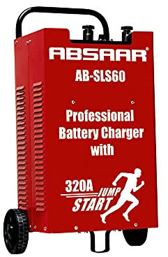 Absaar AB-SLS60 Chargeur de Batterie Professionnel 12V/24V 60A - Fonction de démarrage 320A