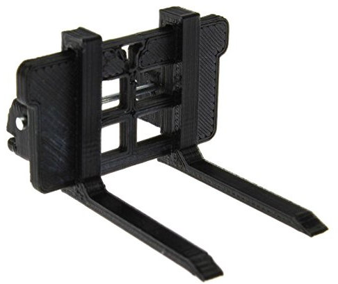 Palettengabel für JD 7R mit Frontlader - Siku 6777 Control 32 (Schwarz) (Schwarz)