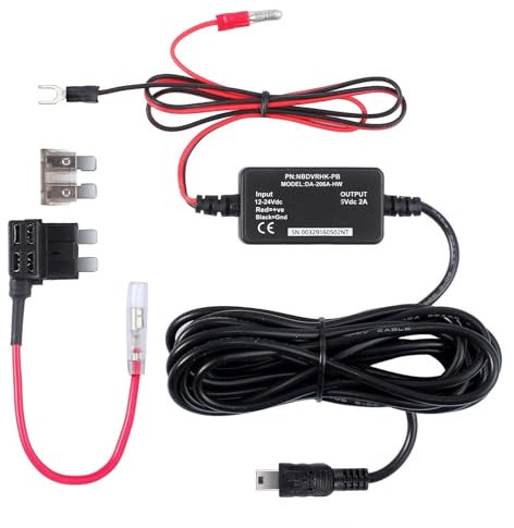 AUTOUTLET Hard Wire Kit Car Dash Cam for Nextbase 512,512G, 402G, 412,312GW, 302G, 112,212, 312,202, 101 and DUOcar Camera
