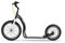 YEDOO Rodstr Tretroller - bis 150 kg, Kickscooter mit Luftreifen 20/16 - Roller Scooter für Erwachsene aus Aluminiumlegierung mit verstellbaren Lenker, Dogscooter, Gewicht 7,4 kg, schwarz/weiß