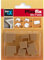 3410-3 Verbindungsstücke für 2406 Kabelkanal 12x7 mm (7-teilig, sortiert) (Eiche)