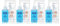Horn Medical Dosierpumpen (4 Stück) mit Sterillium Händedesinfektionsmittel (4 x 500 ml)