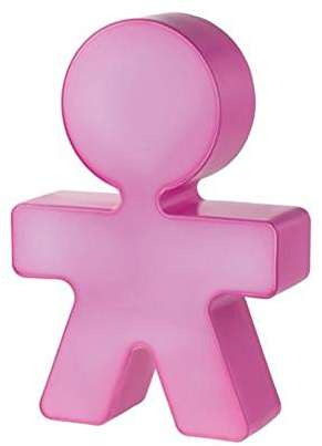 Alessi AKK86 P Girotondo Tischlampe - Thermoplastischem Harz, rosa. Helligkeit in drei Stufen regelbar.