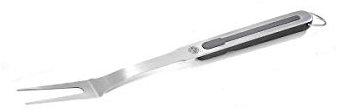 GEFU Bbq Grillgabel Schwarz/Silber 45.2 x 10 x 2.6 cm