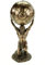Vogler Figur Griechicher Gott Atlas mit Himmels-Kugel Atlasgebirge 21 cm Skulptur Deko groß