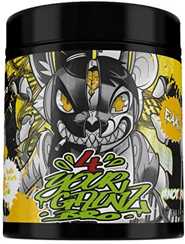 BPS-Pharma 4YourGainz Bro EAA Keto-Blend Aminosäure Amino BCAA Bodybuilding 500g (Magic Pears - Birne)