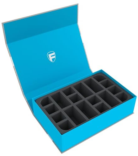 Feldherr Magnetic Box blue compatible with Blood Bowl: Gwaka'moli Crater Gators