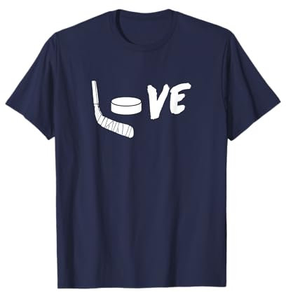 Love Hockey - Ice Hockey Graphic t For Hockey Fans T-Shirt