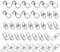 EXCEART 40 Stück tibetisches Silber S-Haken Verschlüsse Verbinder tibetische Knebelverschlüsse für DIY Handwerk Halskette Armband Schmuckherstellung Zubehör