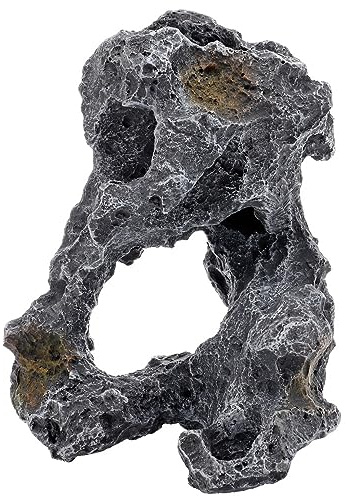 Hobby Cavity Stone Dark 4, 21 x 18 x 28 cm, Dekoration für Aquarien