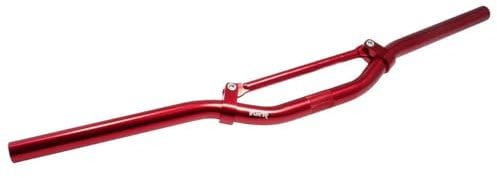 2EXTREME Downhill Lenker rot kompatibel für Roller, Scooter, Moped, Mofa, Custom, Tuning, universal