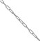 hannger Stainless Steel Chain Link, 4MM × 2M Medium Strong Chain Link Chain, Metal Chainlink Utility DIY Decorative Chain Shade Sail Pet Dog Chain Clothes Line Hanging Chain for Bird Feeder Planters