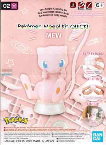 Bandai Hobby – Pokémon – Figur mit Gelenken, zum Bauen, 8 cm – Charakter Mew