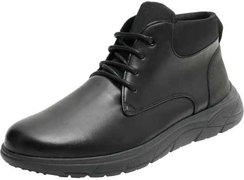 Geox U Portello, Stivale alla Caviglia Uomo, Nero, 42 EU