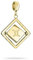 Liebeskind Berlin Charms-Anhänger Sternzeichen in IP Gold