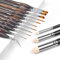 Miniature Paint Brushes with Domed Dry Brush Set for Miniature Painting14 Pcs, Fuumuui Miniature Model Paint Brush Set Dry Brush Miniatures