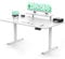 Devoko Höhenverstellbarer Schreibtisch Elektrisch 160×70cm mit Monitorständer, Schreibtisch Höhenverstellbar Elektrisch mit 2 Höhen Memory-Steuerung, Ergonomisches Sitz-Stehpult (Weiß)