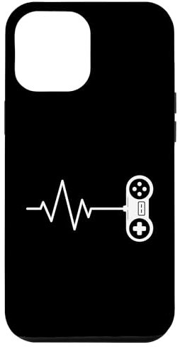 Carcasa para iPhone 15 Pro Max Heartbeats - Joystick divertido para videojuegos, señales de joystick