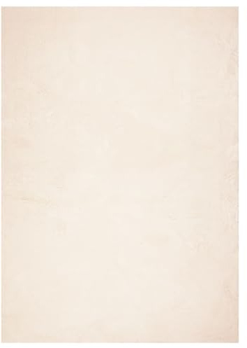 vidaXL Teppich HUARTE Kurzflor Weich und Waschbar Beige 240x340 cm