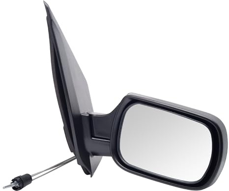 BSSTORE Außenspiegel schwarz für Fiesta Mk5 2002-2005 mit manueller Einstellung (Rechts - Beifahrerseite)