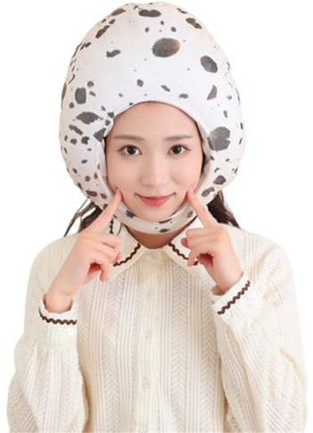 YIZITU Chapeau de vacances de dessin animé pour adulte - Œufs de caille - Chapeau pour garçon et fille - Joli chapeau pour photo, festival, fête, spectacles de scène, chapeau pour jeu de rôle