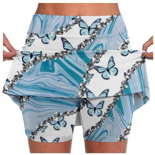 Hosenrock Damen Knielang WeißEr Midi Rock Rock Mit Hohem Bund Rock Viskose MidiröCke Maxirock Plissee Rosa Rock FüR Sommer Rock Mint GrüN Outfits Mit Rock Hose Mit Rock 90Er TüLlrock Midi Damen