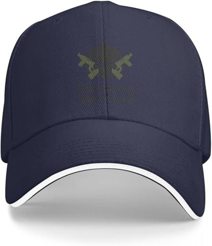 Baseballkappe Hip Hop Sonnenhut See You in The Gulag Warzone Cap Baseballkappe militärische Taktische Kappe Kappe für Damen und Herren Geburtstagsgeschenk