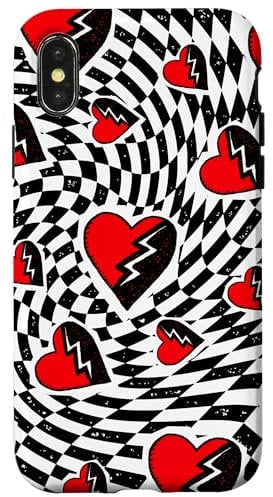 iPhone X/XS Disney Descendants 4: The Rise of Red Heart Symbol Icon Logo Case
