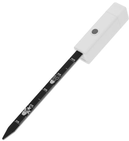 Kisangel Bodenfeuchtigkeitsmessgerät mit Sensor für Zimmerpflanzen und Garten Wassermesser für Pflanzen Bodenfeuchtigkeitsmesser für Rasen und Gemüse Messstäbe