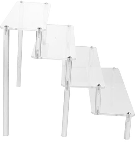 BIUDECO Acrylic Display Rack Makeup Organiser Lipstick Organiser Shop Display Multi-layer Lipstick Rack Nail Polish Storage