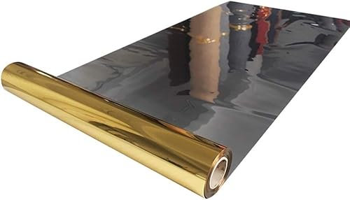 XMWOEIX Verdickter Gangläufer mit Glitzer-Pailletten in Gold für Hochzeiten, Ausstellungen, Partys, Läufer, Teppich, 0,12 mm, mehrere Größen, Flurteppich für Hochzeitsfeiern (0,12 mm – 1 x 10 m)