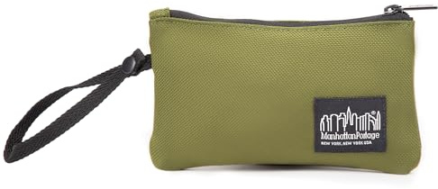 Manhattan Portage Union Pouch Étui de transport large en tissu balistique CORDURA avec dragonne Noir