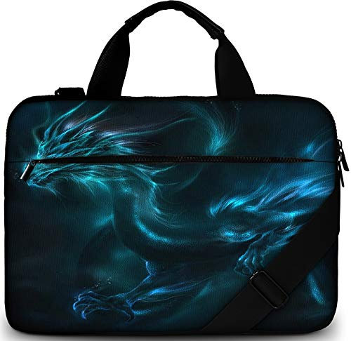 Sidorenko Sacoche Ordinateur 15/15.6 Pouces - Sac Ordinateur Moderne en Toile I Ordinateur Portable de Haute Qualité I Pochette Ordinateur Étanche à l'Eau et à la Saleté avec