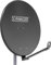 SCHWAIGER Satellitenschüssel Aluminium XXL 88cm SAT Antenne Offset 39,5dB maximale Empfangsleistung LNB Tragarm Kabelführung Multifeed geeignet vormontiert wetterfest Profi Reflektor anthrazit
