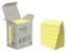 Post-it Recycling Notes Mini Tower, 38 x 51 mm, 100 Blatt, 6 Block, Pastellgelb - in Weiteren Farben Verfügbar - Selbstklebende Notizzettel aus 100% Recyclingpapier