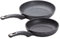 ELO Pfanne, Aluminium, Schwarz, 2 tlg (20cm und 24cm)
