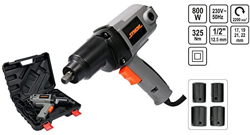 STHOR 57091 - llave de ruedas eléctrica 800w / 325nm