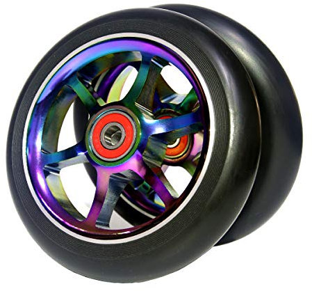 z-first 2 120 mm pro Scooter Rad Mit Abec 9 Kugellager passend für MGP/Razor/Lucky Pro Roller, T-Blue