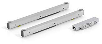Glas-Schiebetür SoftClose-Dämpfer-System für Glas-Schiebetürsystem Sadora SlimLine powered by Levidor