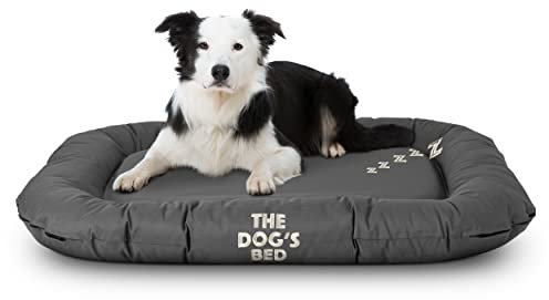 The Dog's Bed Hundebett, wasserdicht, groß, 100 x 70 cm, robuster YKK-Reißverschluss, waschbarer Bezug