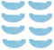 ZRF Lot de 8 chiffons de rechange pour aspirateur robot Bagotte BG700 BG800