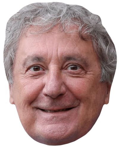 Enzo Iacchetti (Smile) Maske aus Karton