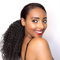 Pontail Extensions Schwarz Pferdeschwanz Lang Kinky curly Verworrene mit Kordelzug Haarverlängerunge Extension für Damen Afro Zopf Haarteil Ponytail (Natürliches Schwarz 2#/ca.35cm) 059D
