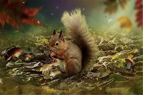 Puzzle 2000 Pezzi per Adulti, Puzzle di Scoiattolo Divertente Puzzle di Famiglia Gioco Educativo Decorazione della Casa Grande Puzzle Puzzle per Bambini Adulti Giocattoli Regalo-70x100cm(27.56x39.3