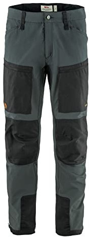 Fjällräven Herren Keb Agile Hose, Basalt/Iron Grey, 54/R