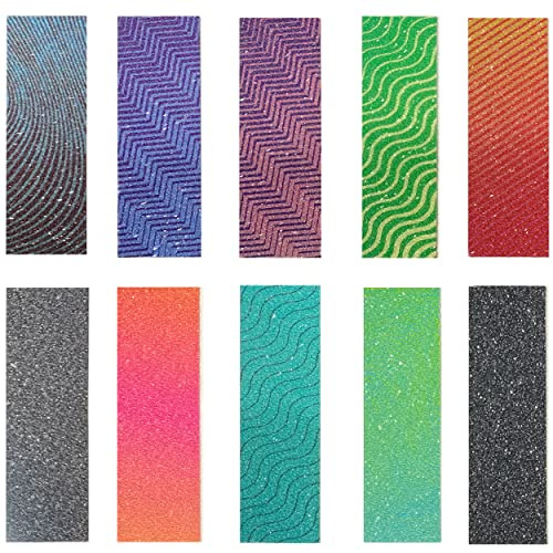 10 Stück-Sensory Anxiety Stickers, sensorische Angst Aufkleber, niedlich Dekompression beruhigende sensorische Streifen, Textur Relief Anti Stress Aufkleber für Erwachsene Jugendliche Schreibtisch